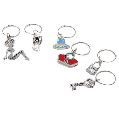 Wine Charms Ring set P - 2